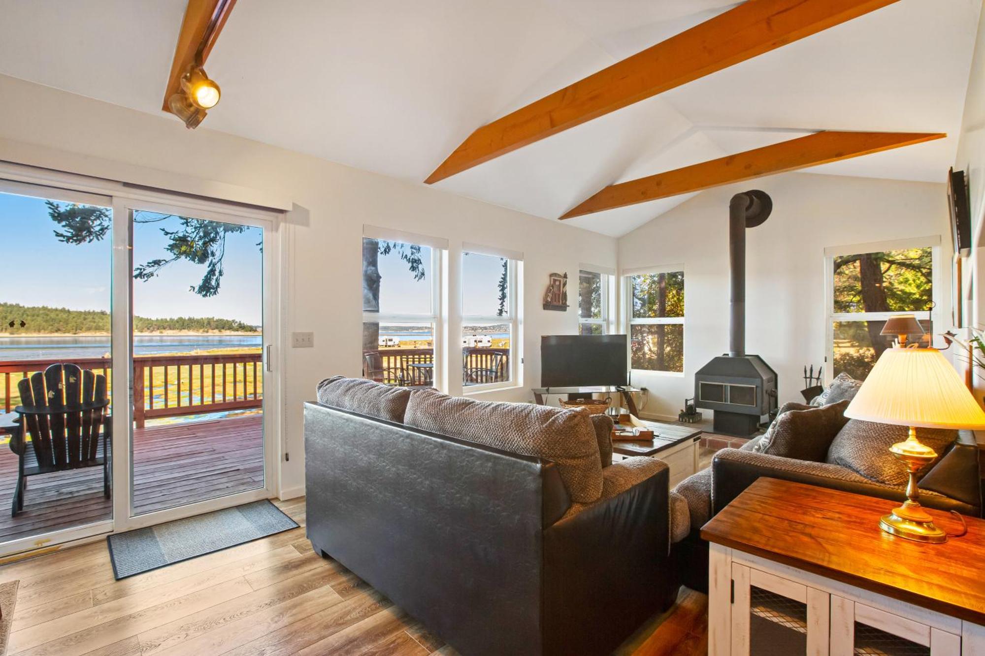 Marrowstone Island Beach Cabin Buitenkant foto